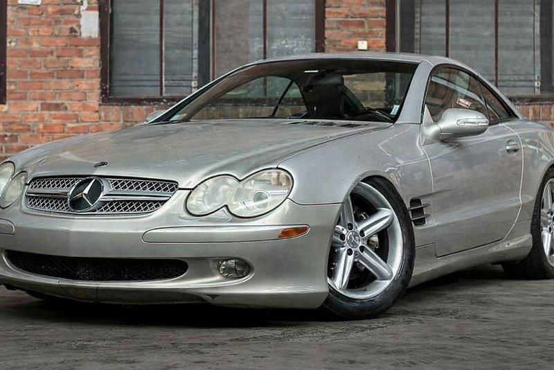 Gebraucht Mercedes SL500 306 PS (225 kW) 2002 Grau Cabrio