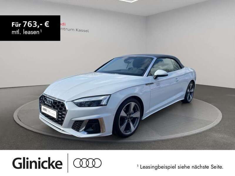 Weiß Gebraucht 2025 Audi A5 Cabriolet S-Line Cabrio | 64.991 € (Teuer) - Bild 1/3