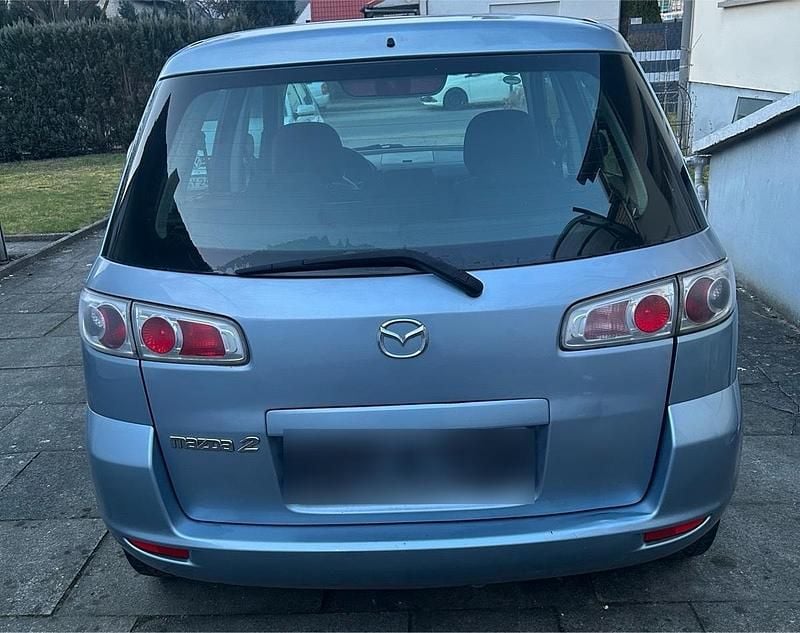 Gebraucht Mazda 2 80 PS (58 kW) 2007 Blau Kleinwagen