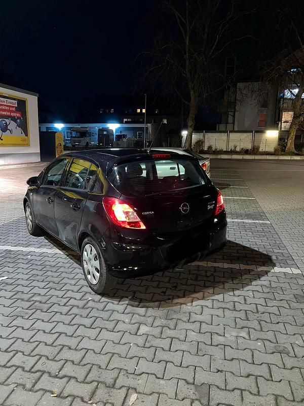 Schwarz Gebraucht 2009 Opel Corsa Eco Kleinwagen | 1.000 € (Superpreis) - Bild 1/4