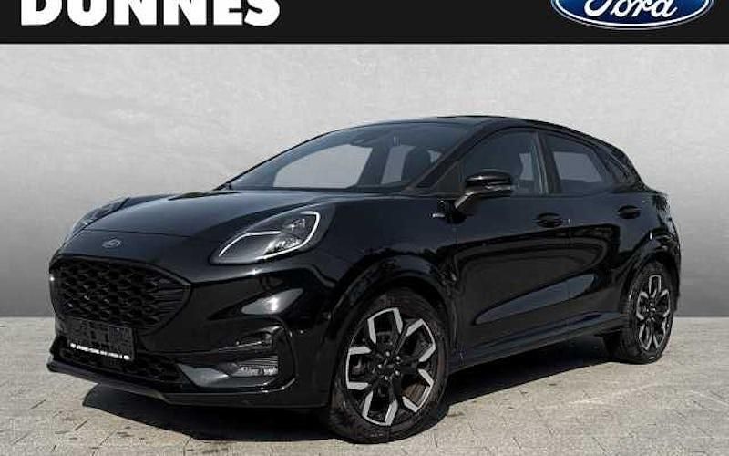 Schwarz Gebraucht 2021 Ford Puma Gen-E ST-Line X SUV | 17.995 € - Bild 1/4