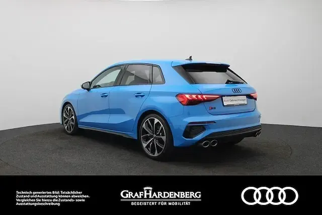 Używany Audi S3 Ambiente 310 KM (228 kW) 2023 Niebieski Sedan/Limuzyna