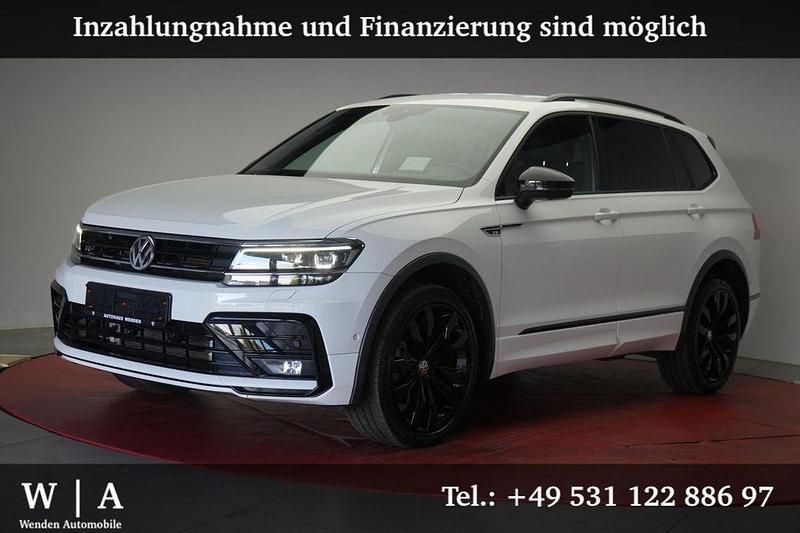 Weiß Gebraucht 2021 VW Tiguan Allspace R-line SUV | 30.800 € (Guter Preis) - Bild 1/4