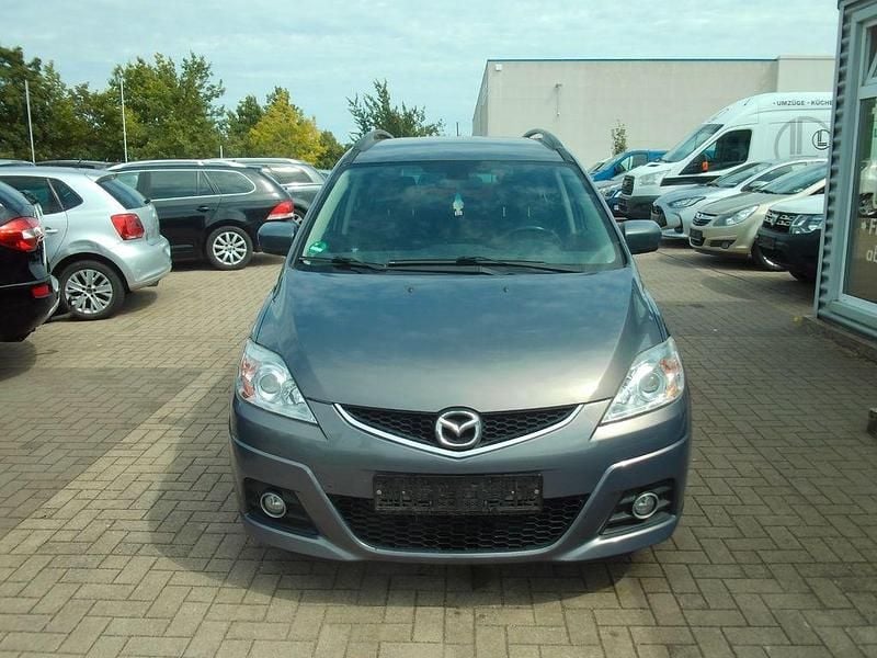 Grau Gebraucht 2009 Mazda 5 Active Van / Kleinbus | 1.950 € (Superpreis) - Bild 1/4