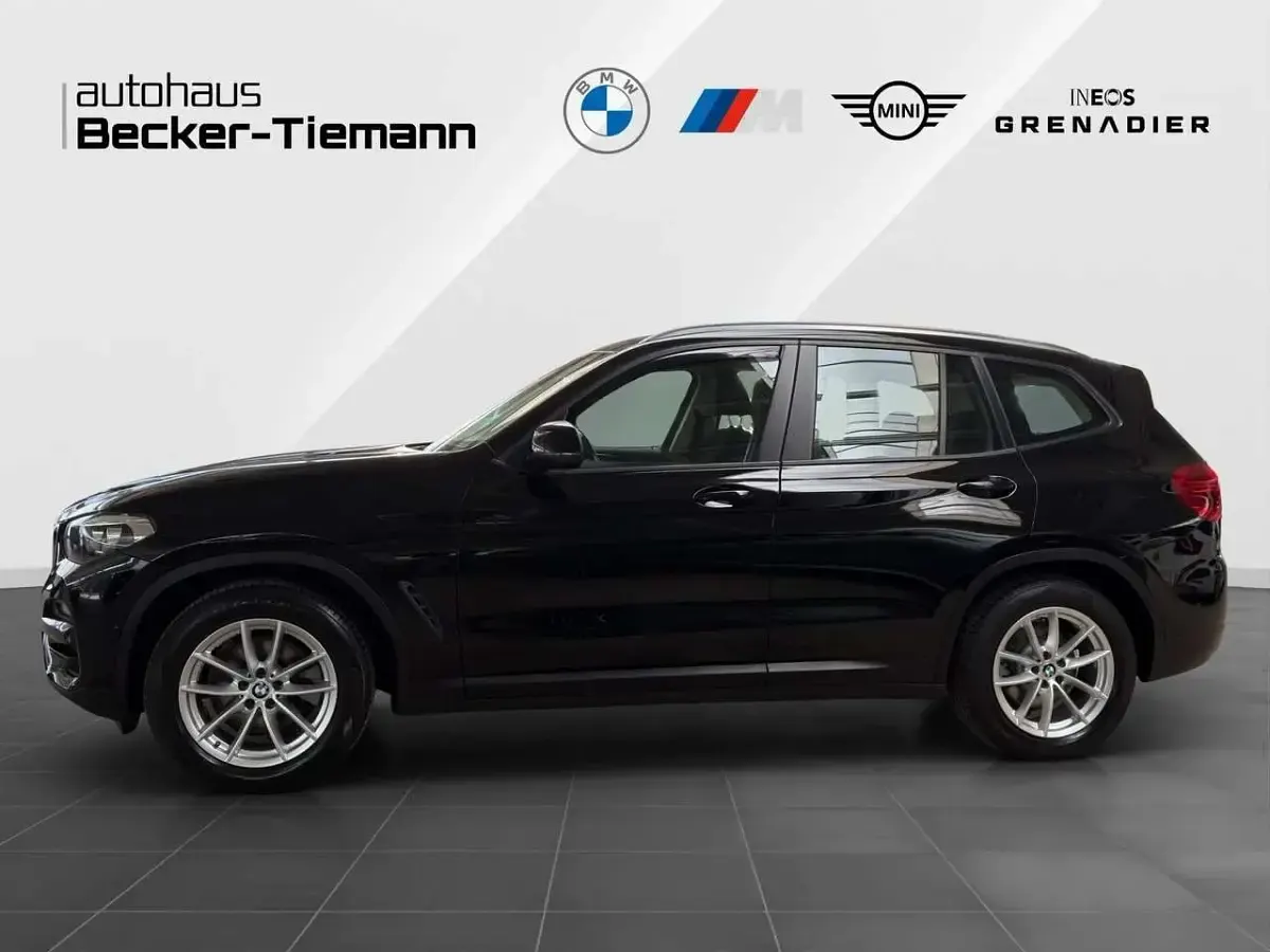 Brugt BMW X3 Advantage 190 HK (139 kW) 2019 Sort SUV