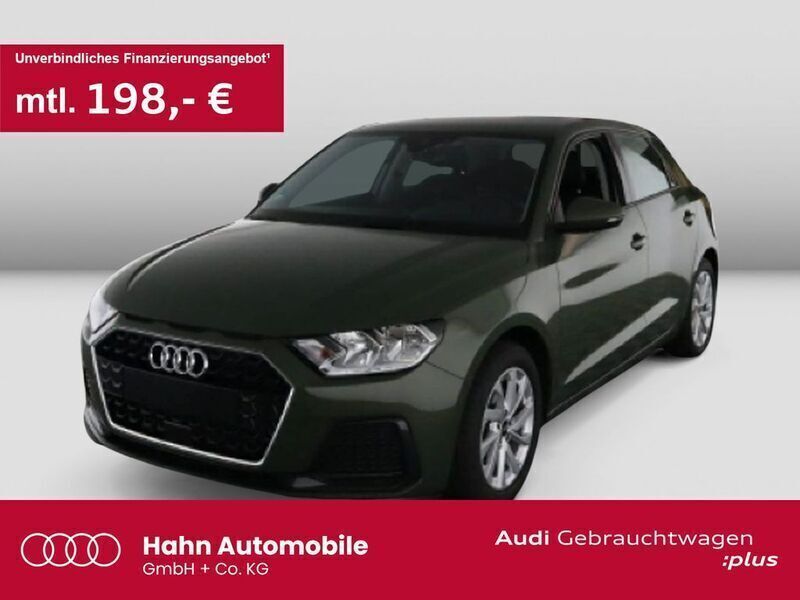 Distriktgrün metallic Gebraucht 2024 Audi A1 Sportback Advanced Plus Kleinwagen | 22.430 € (Superpreis) - Bild 1/3