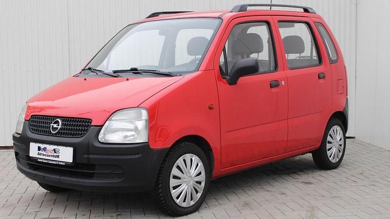 Rot Gebraucht 2001 Opel Agila Comfort Kleinwagen | 1.990 € (Etwas zu teuer) - Bild 1/4