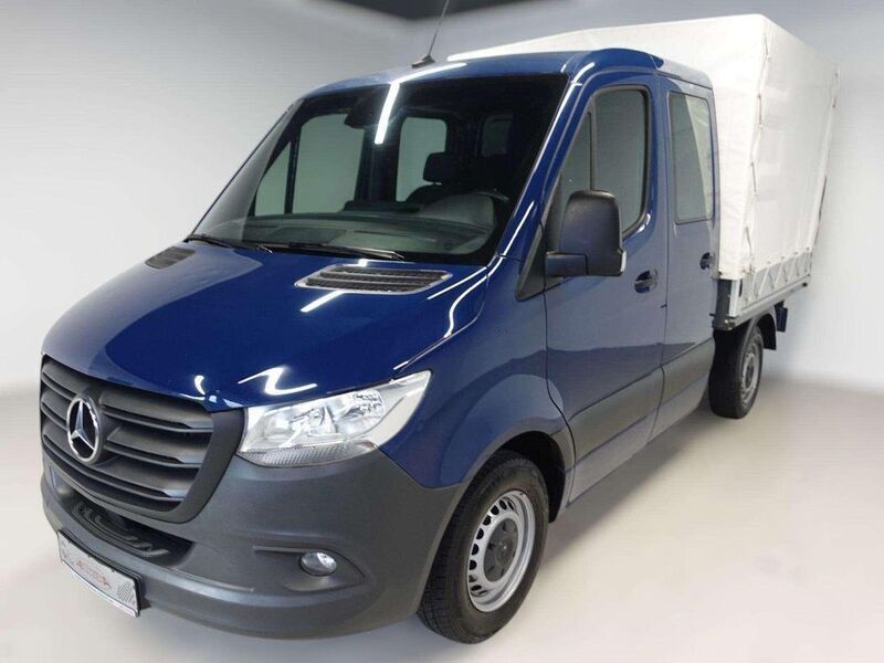 Stahlblau Gebraucht 2021 Mercedes Sprinter Van | 33.990 € (Superpreis) - Bild 1/4