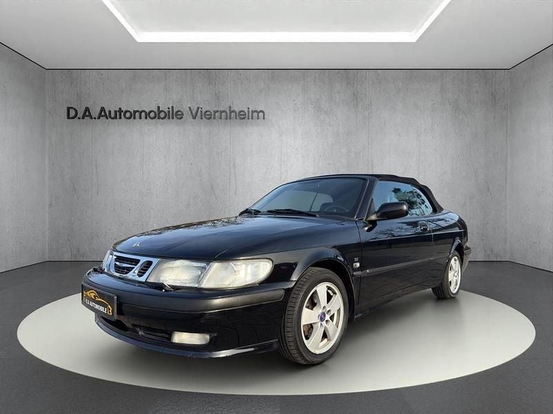 Schwarz Gebraucht 2002 Saab 9-3 Cabriolet Cabrio | 3.990 € (Superpreis) - Bild 1/4