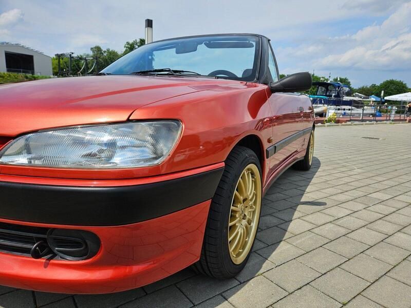 Orange Gebraucht 1999 Peugeot 306 Cabriolet Cabrio | 2.500 € - Bild 1/4