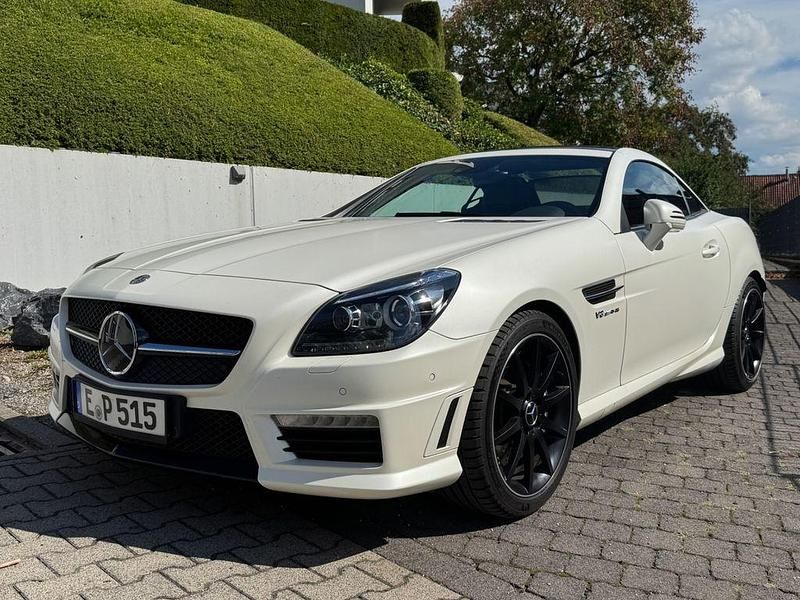 Weiß Gebraucht 2012 Mercedes SLK55 AMG AMG Cabrio | 38.888 € (Superpreis) - Bild 1/4