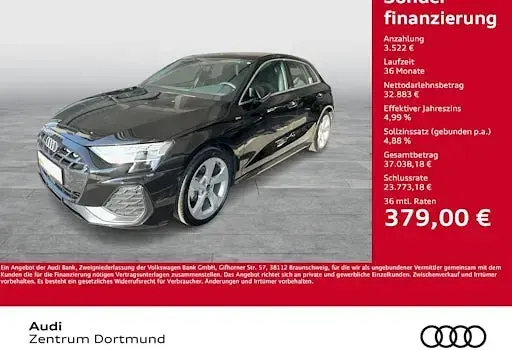 Używany Audi A3 S-Line 150 KM (110 kW) 2025 Sedan/Limuzyna