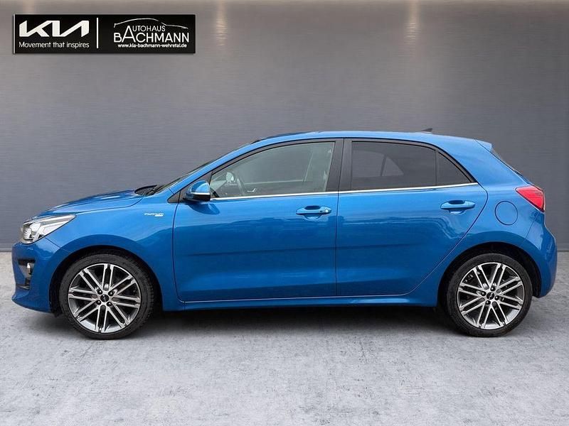 Gebraucht Kia Rio Platinum 120 PS (88 kW) 2022 Blau Limousine