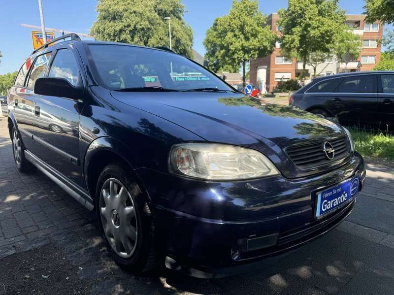 Blau Gebraucht 2001 Opel Astra Comfort Kombi | 2.350 € (Fairer Preis) - Bild 1/4