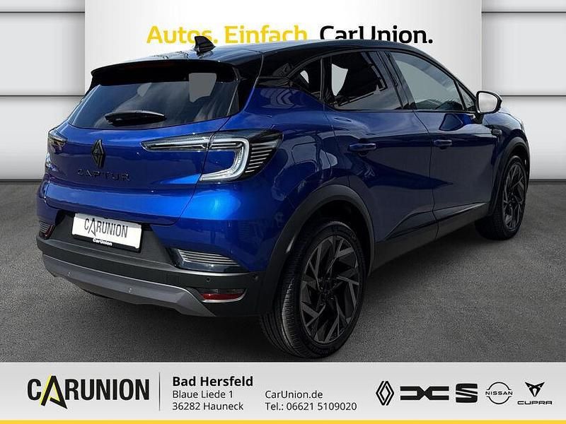 Neu Renault Captur Esprit Alpine 158 PS (116 kW) 2025 Ironblau metallic, black pear SUV