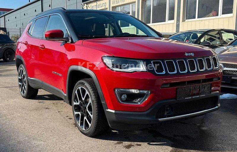 Gebraucht Jeep Compass Limited 170 PS (125 kW) 2018 Rot SUV