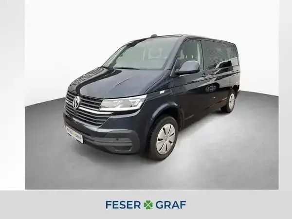 Starlight blue metallic Gebraucht 2024 VW T6.1 Van | 46.890 € (Guter Preis) - Bild 1/4