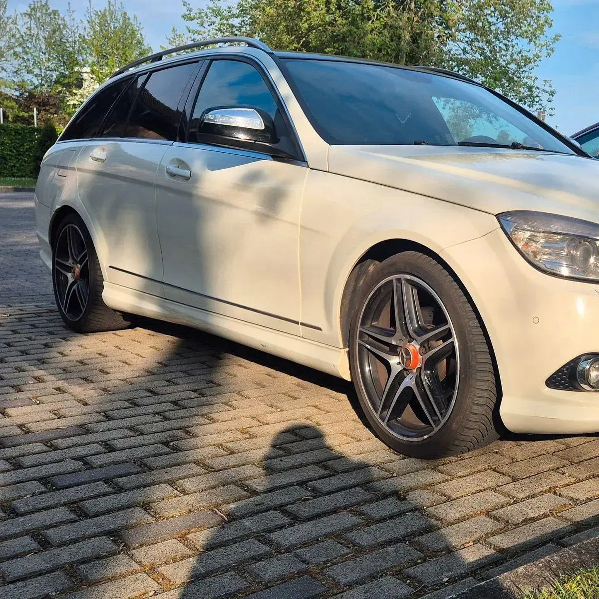 Gebraucht Mercedes C220 AMG 170 PS (125 kW) 2008 Weiß Limousine
