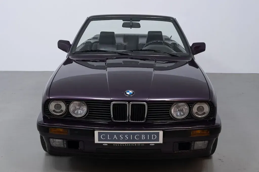 Gebraucht BMW 318 Cabriolet 113 PS (83 kW) 1993 Violett Cabrio