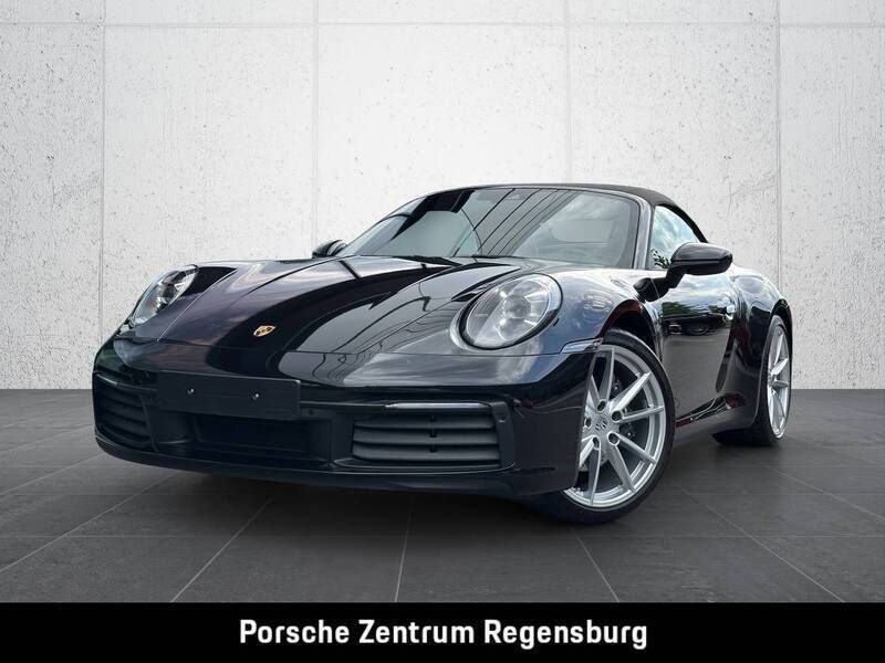 Tiefschwarzmetallic Gebraucht 2024 Porsche 911 Carrera Cabrio | 135.900 € (Guter Preis) - Bild 1/4