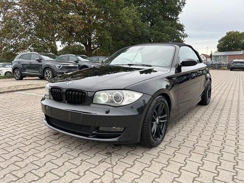 Schwarz Gebraucht 2008 BMW 120 Cabriolet Sport Line Cabrio | 6.950 € (Fairer Preis) - Bild 1/4