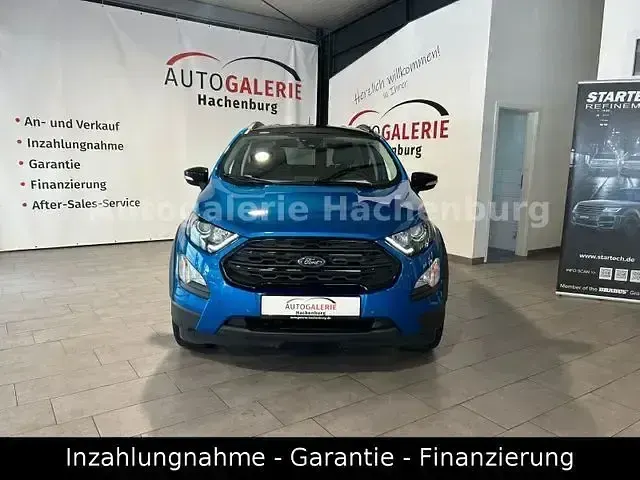 Usado Ford Ecosport Active 125 CV (91 kW) 2021 Azul SUV