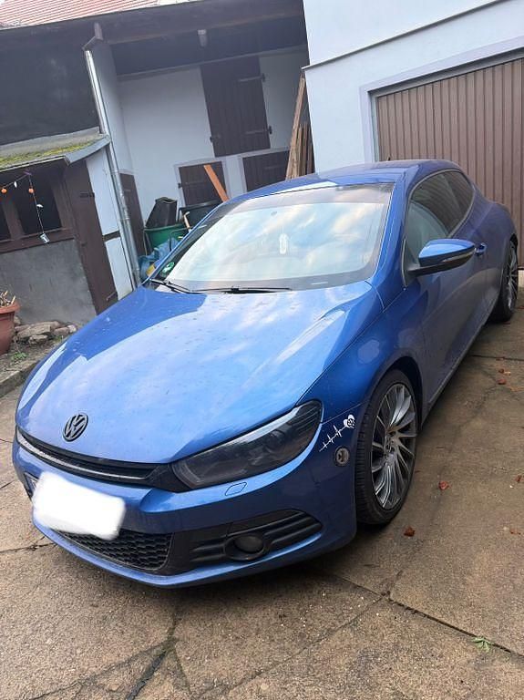 Blau Gebraucht 2009 VW Scirocco Coupé | 4.500 € (Superpreis) - Bild 1/4