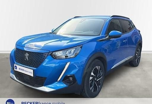 Gebraucht Peugeot e-2008 Allure 100 kW (136 PS) 2022 Blau SUV