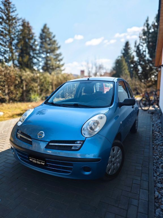 Blau Gebraucht 2006 Nissan Micra Visia Kleinwagen | 2.199 € (Fairer Preis) - Bild 1/4