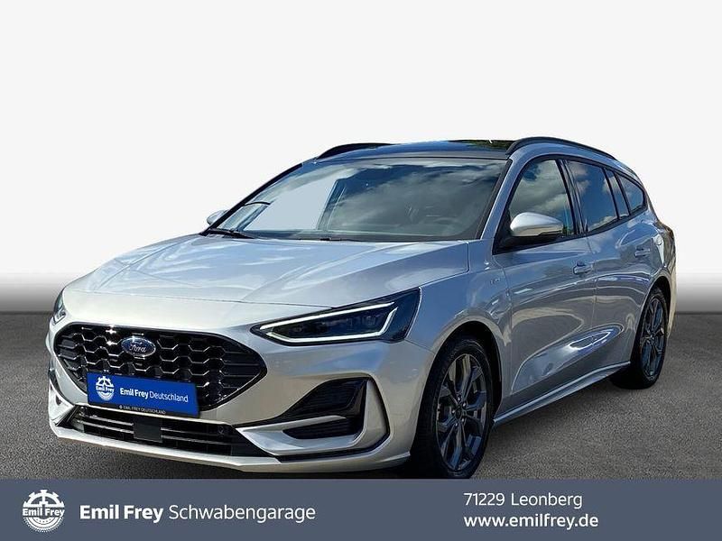 Gebraucht Ford Focus ST-Line X 155 PS (114 kW) 2024 Moondust silber metallic Kombi