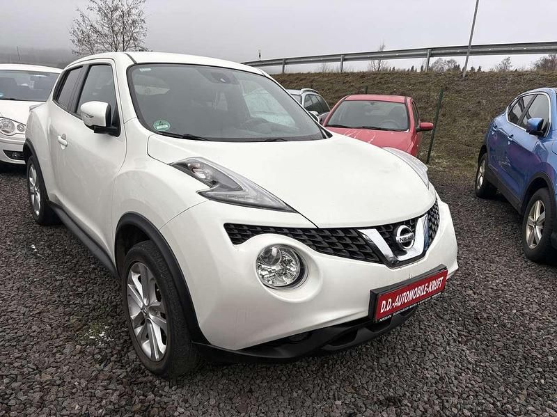 Weiß Gebraucht 2016 Nissan Juke Visia SUV | 5.800 € (Guter Preis) - Bild 1/4