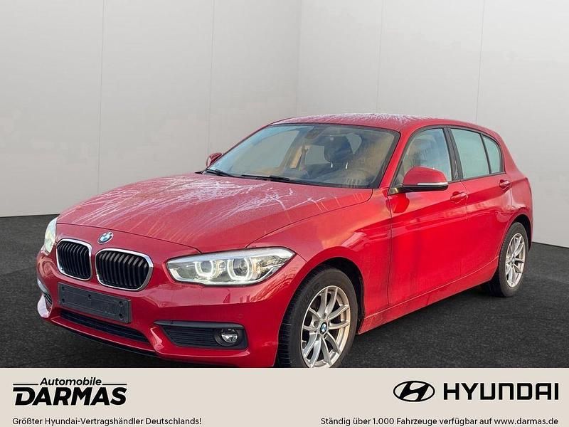 Rot Gebraucht 2018 BMW 118 Advantage Kleinwagen | 13.790 € (Superpreis) - Bild 1/4