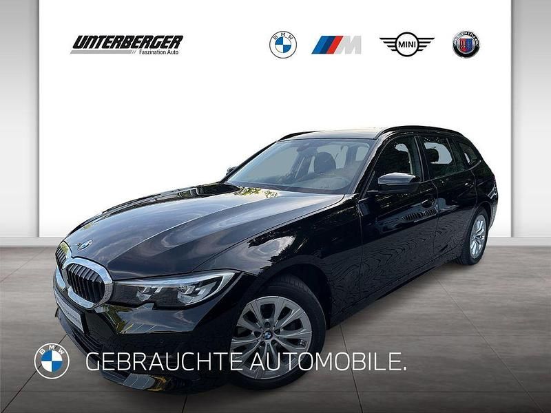Schwarz ii Gebraucht 2022 BMW 320 Advantage Kombi | 21.950 € (Guter Preis) - Bild 1/4