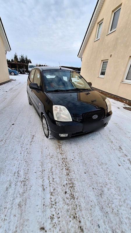 Gebraucht Kia Picanto EX 65 PS (47 kW) 2007 Schwarz Kleinwagen