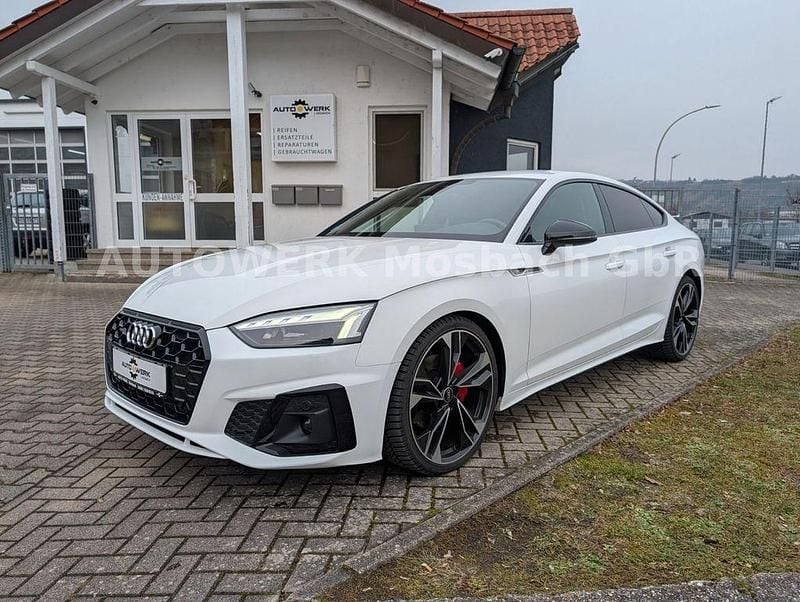Gebraucht Audi A5 Sportback S-Line 204 PS (150 kW) 2021 Weiß Kleinwagen