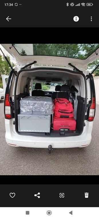 Gebraucht VW Caddy 114 PS (83 kW) 2021 Weiß Van / Kleinbus