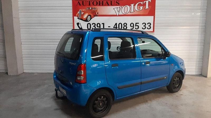 Gebraucht Suzuki Wagon R+ Comfort 76 PS (55 kW) 2001 Blau Van / Kleinbus