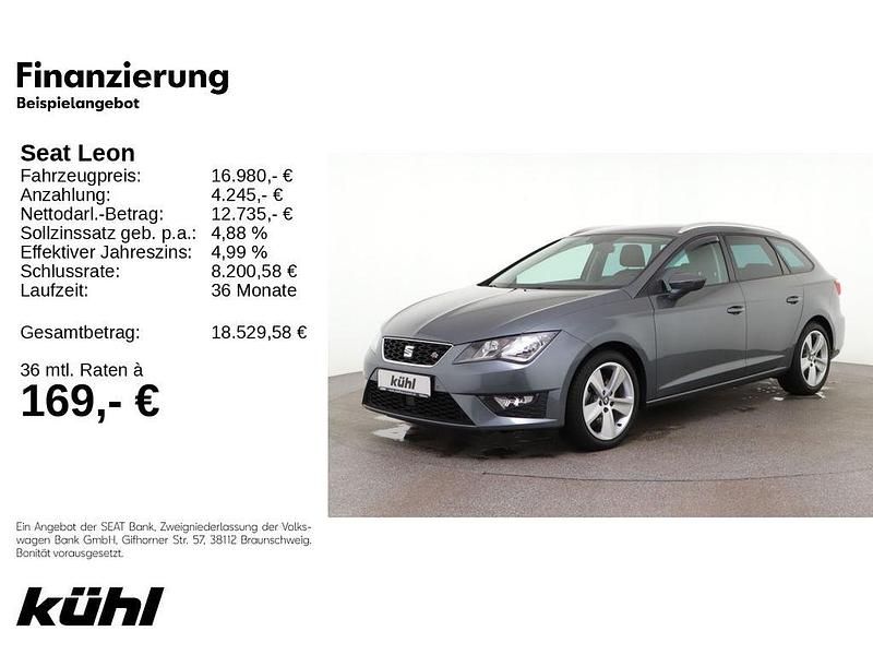 Grau Gebraucht 2016 Seat Leon FR Kombi | 16.780 € (Fairer Preis) - Bild 1/4