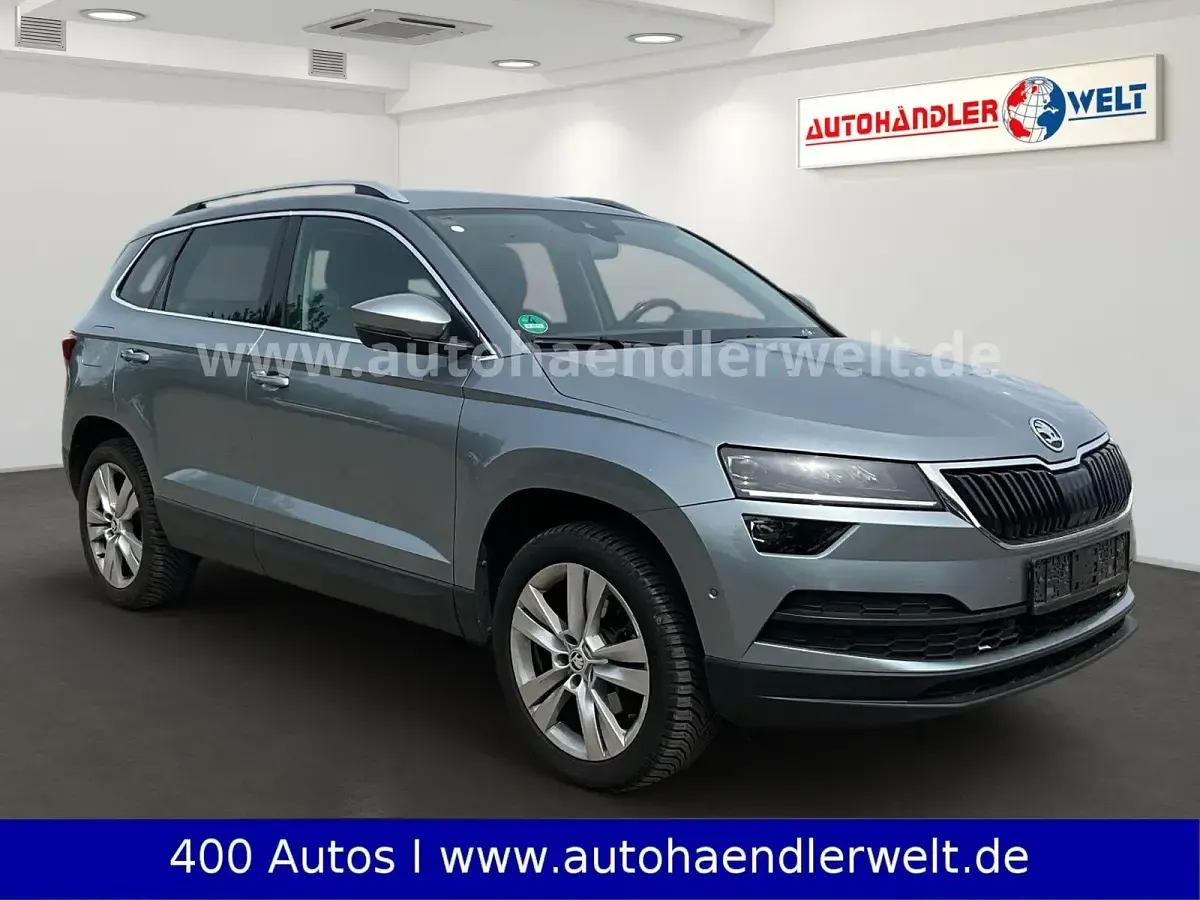 Gebraucht Skoda Karoq 116 PS (85 kW) 2018 Silber SUV