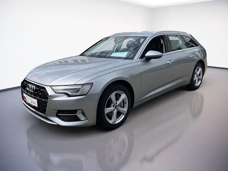Florettsilber metallic Gebraucht 2024 Audi A6 Advanced Plus Kombi | 48.470 € - Bild 1/4