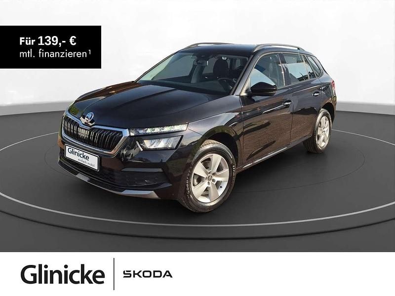 Schwarz Gebraucht 2020 Skoda Kamiq Ambition SUV | 22.205 € (Teuer) - Bild 1/1