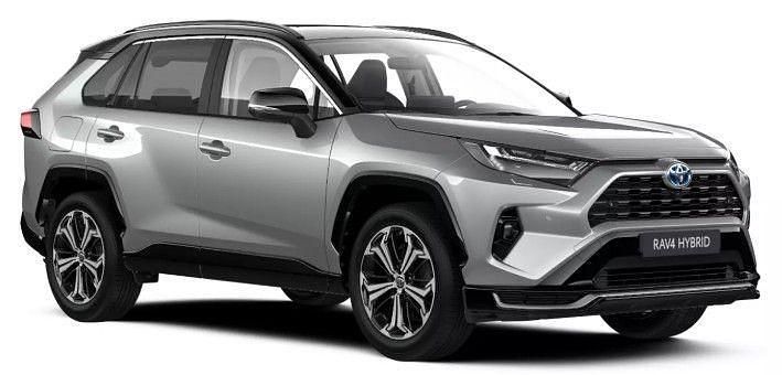 Lichtsilber metallic / tiefsch Neu 2025 Toyota RAV4 Hybrid Style SUV | 55.590 € (Fairer Preis) - Bild 1/4