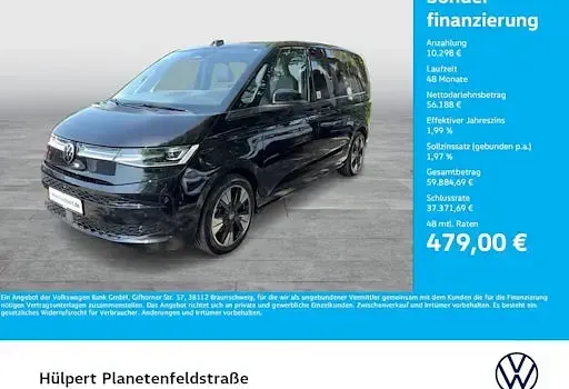 Gebraucht VW Multivan Life 245 PS (180 kW) 2025 Schwarz Van / Kleinbus