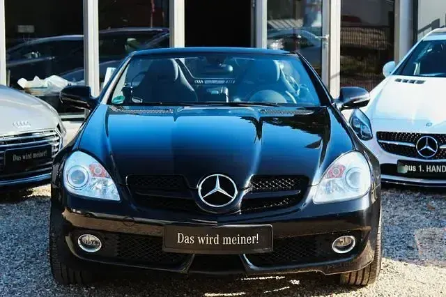 Gebraucht Mercedes SLK200 184 PS (135 kW) 2008 Schwarz Cabrio