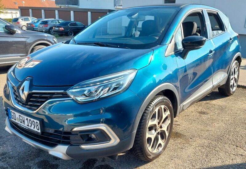 Blau Gebraucht 2018 Renault Captur Intens SUV | 12.000 € (Fairer Preis) - Bild 1/4