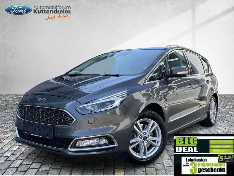 Magneticgrau (metallic) Gebraucht 2019 Ford S-MAX Vignale Van / Kleinbus | 24.980 € (Etwas zu teuer) - Bild 1/2