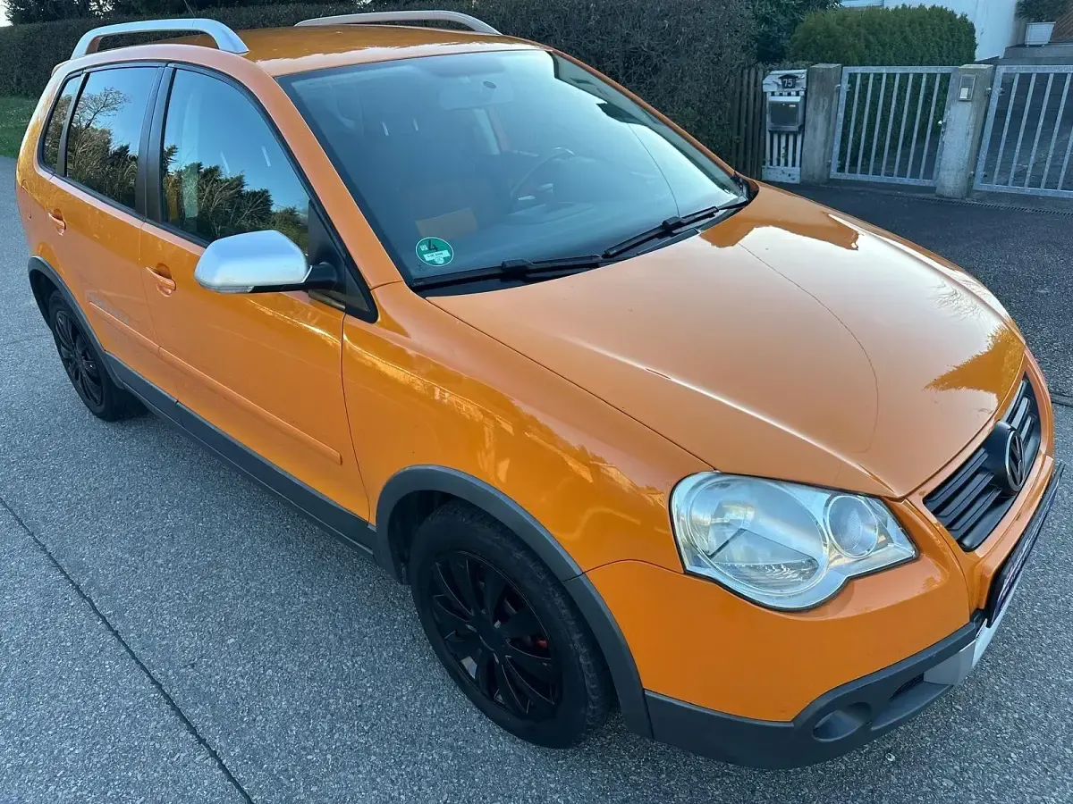 Brugt VW Polo Cross 80 HK (58 kW) 2008 Orange Hatchback