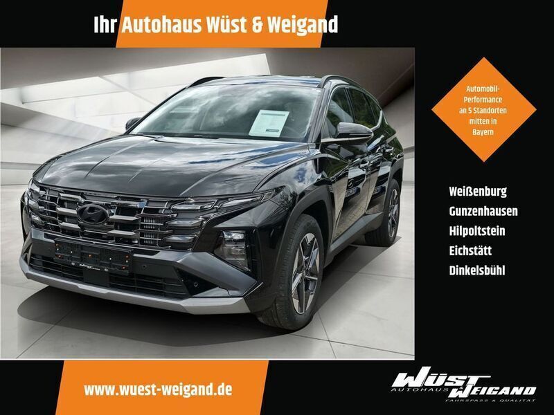 Schwarz Neu 2025 Hyundai Tucson Trend SUV | 33.999 € (Fairer Preis) - Bild 1/4