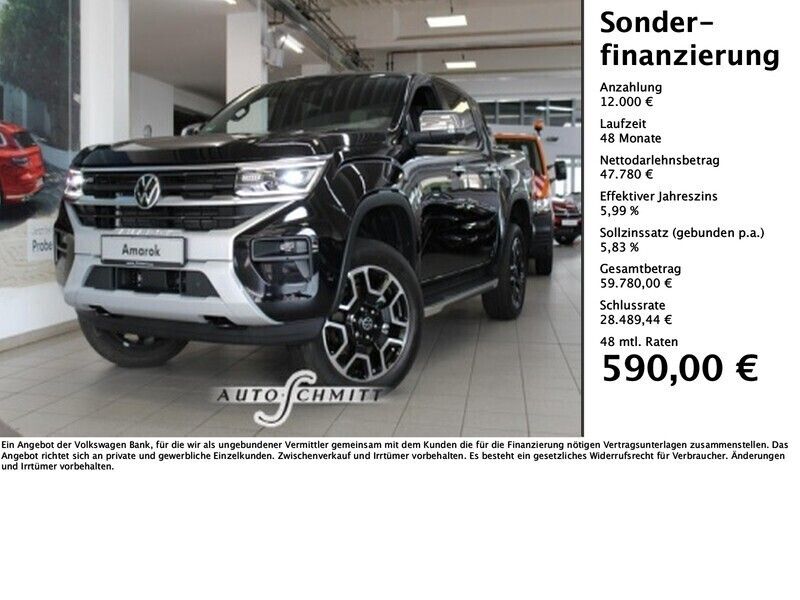 Night blue Gebraucht 2023 VW Amarok Aventura Abholung | 49.480 € (Superpreis) - Bild 1/4