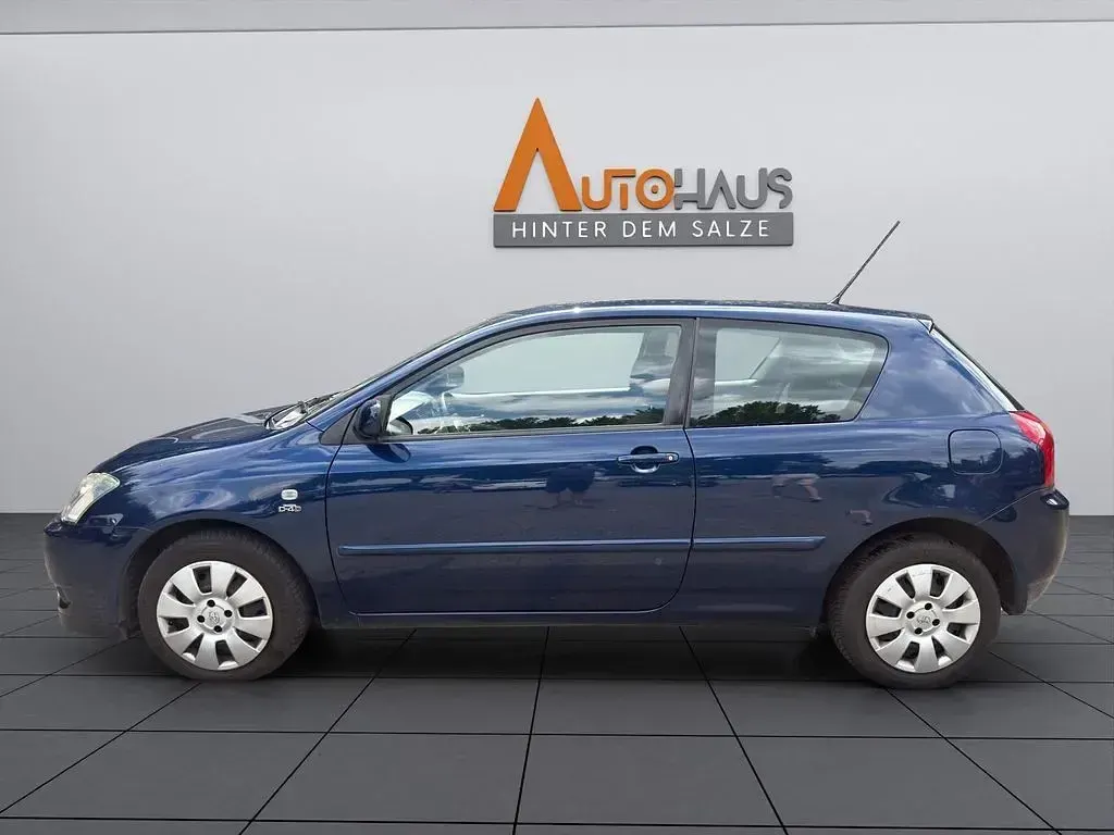 Gebraucht Toyota Corolla Luna 116 PS (85 kW) 2003 Blau Limousine